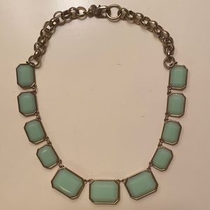 J Crew Light Turquoise Blue Necklace